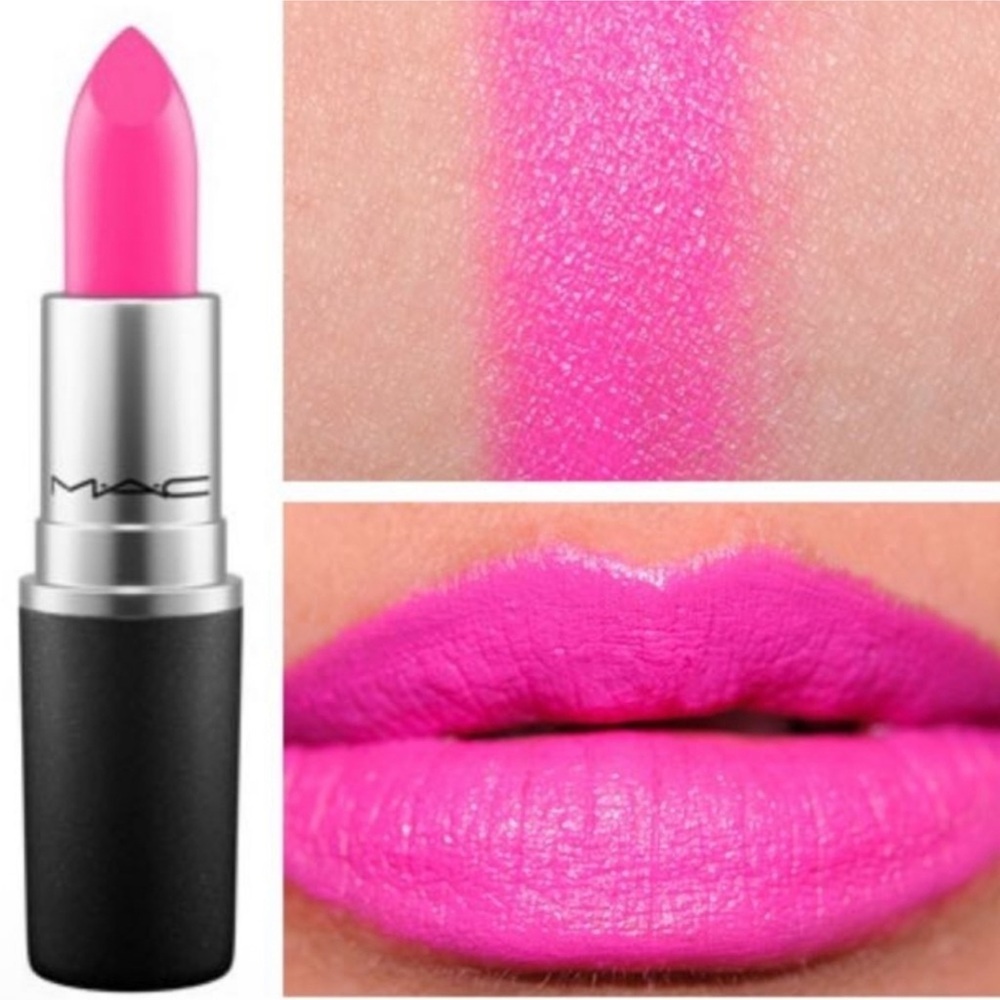 MAC Cosmetics Candy Yum Yum Bold Pink Lipstick Limited Edition Tube - Brand NEW - Picture 2 of 4